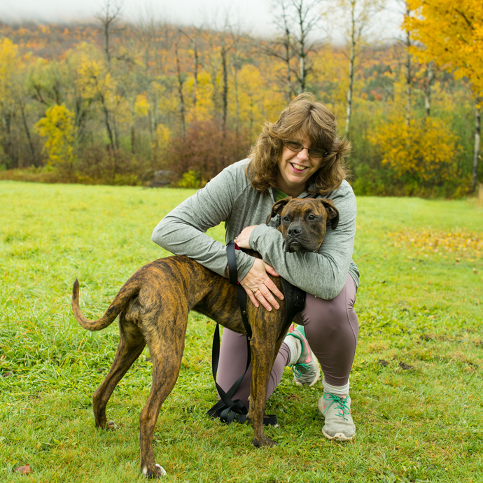 Woman-dog.jpg woman with dog