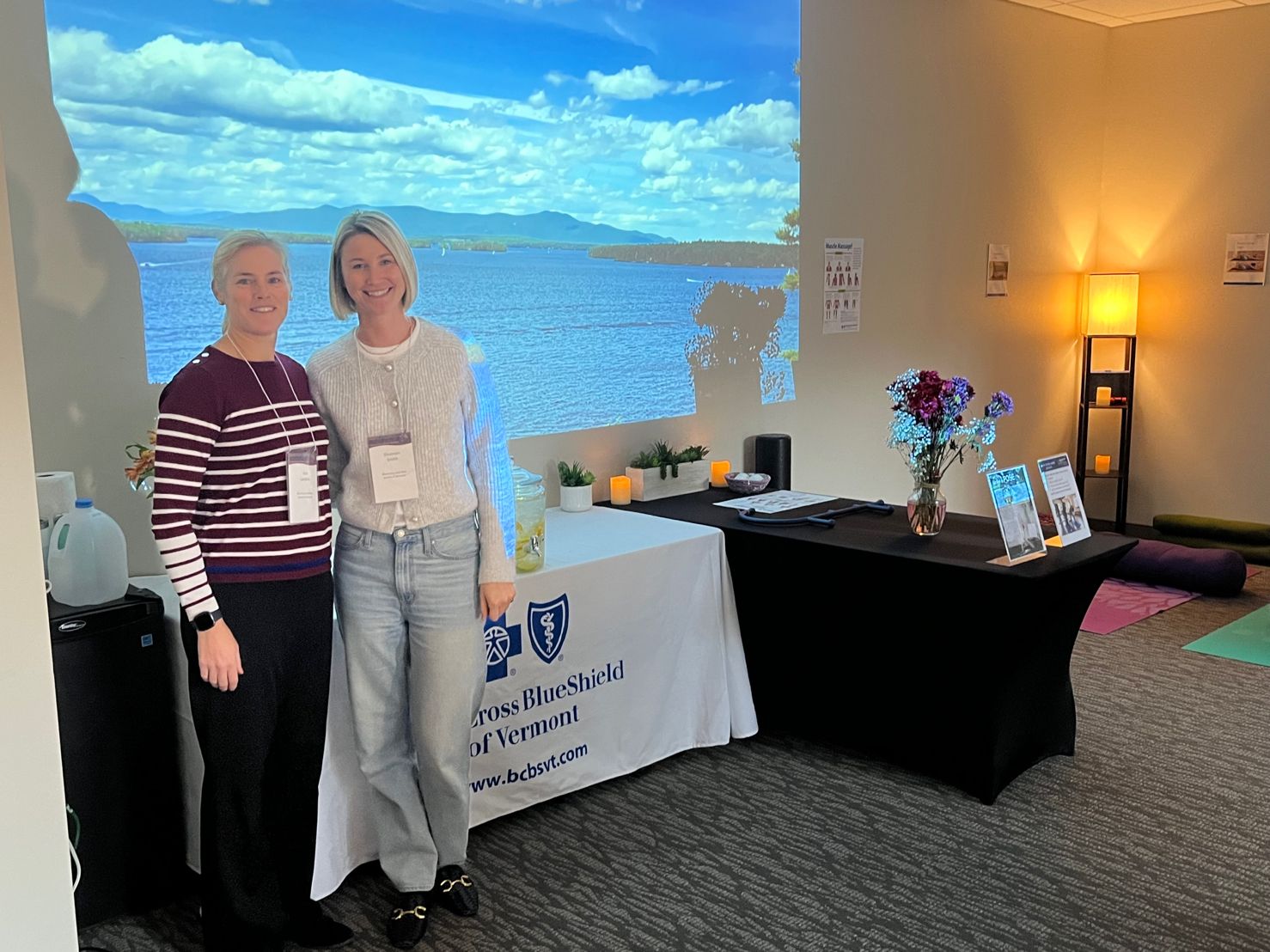 Wellness team at conference