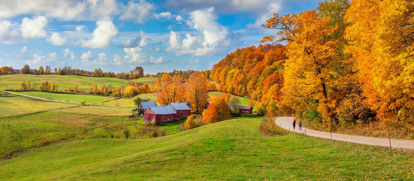 Vermont in the fall