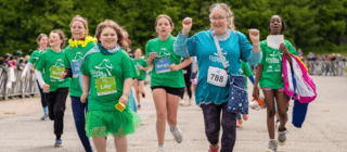 a group of runners during gotrvt 5k