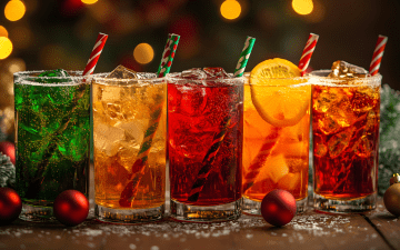 festive mocktails
