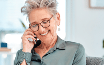 woman on the phone