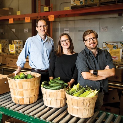 Vermont foodshelf workers