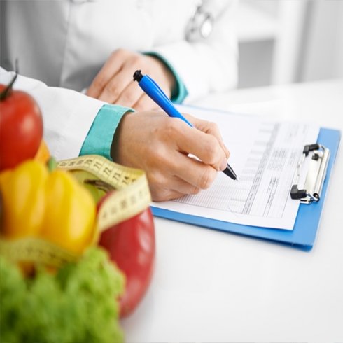 Doctor-Healthy Foods Doctor with healthy foods