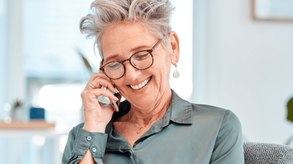 woman on the phone