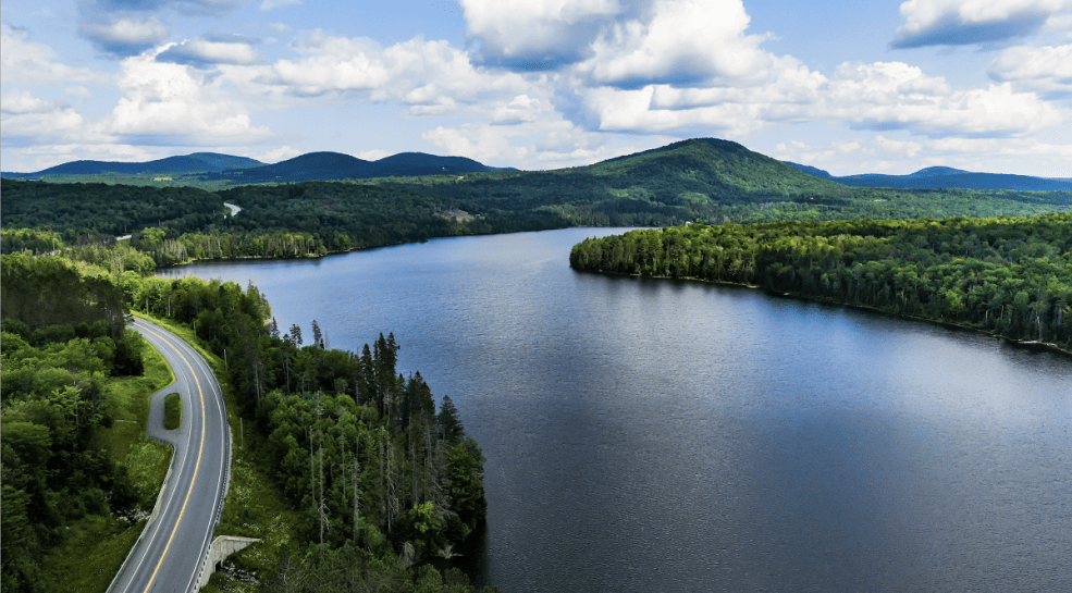 River in Vermont