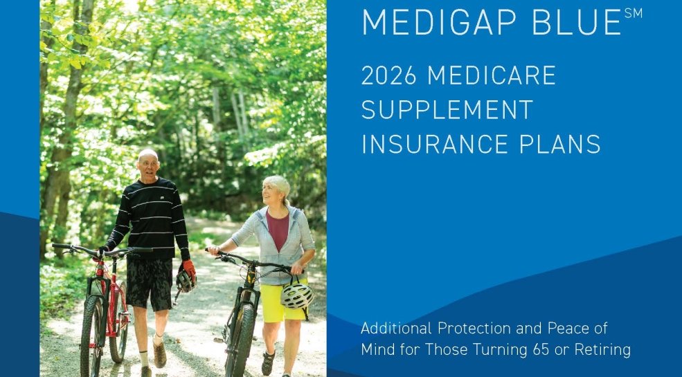 Vermont Medigap Blue Brochure Cover