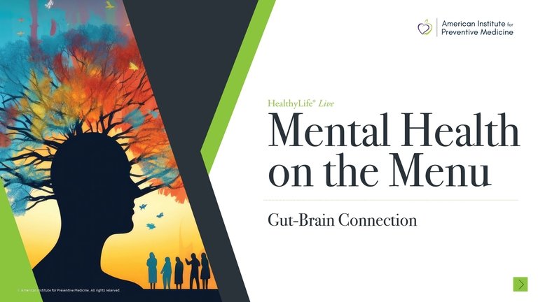 Mental Health Menu Webinar
