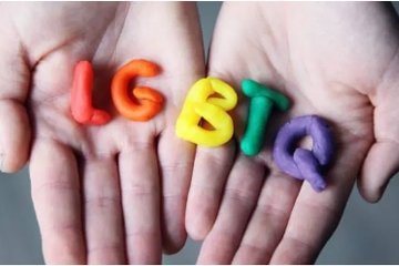 the letters LGBTQ