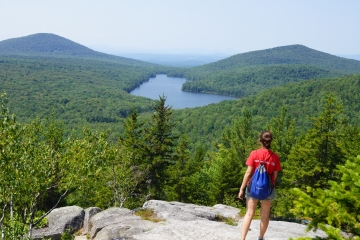 View from Owl's Head in Vermont