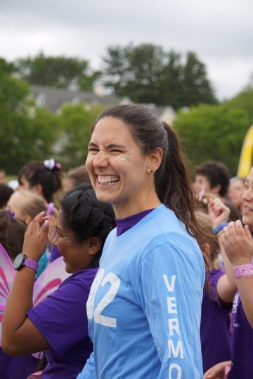 Tamara smiling at the 2023 GOTRVT Essex 5K Event