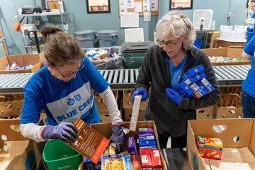 Vermont Foodbank, Vermont Employees Day of Service